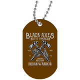 Native American Black Axes Arizona Indian Warrior Dog Tag - Powwow Store