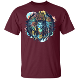 Powwow Store native girl full color 2d t shirt