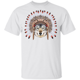 Powwow Store wolf native 2d t shirt