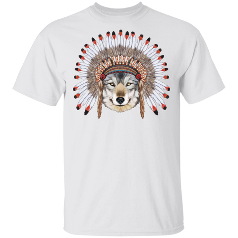 Powwow Store wolf native 2d t shirt