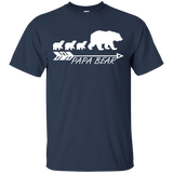 Four Papa Bear Native American T-shirt Design - ProudThunderbird