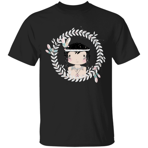 Little Native American Girl T-Shirt - Powwow Store