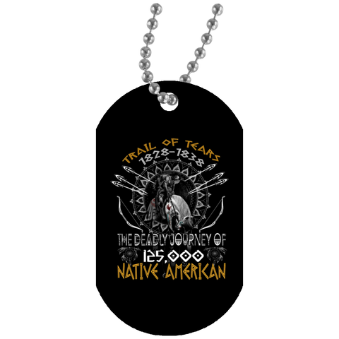 Trail Of Tears 1828-1838 Dog Tag - Powwow Store