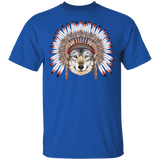 Powwow Store wolf native 2d t shirt