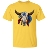 American Indian Steer Skull T-Shirt - Powwow Store