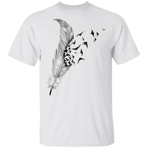 Feather And Bird G500 Gildan 5.3 oz. T-Shirt - Powwow Store