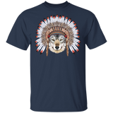 Powwow Store wolf native 2d t shirt