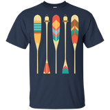 Arrow Feather Wood Native American Design T-shirt - ProudThunderbird