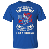 Cherokee - Cherokee - i a am a cherokee T-Shirt - Powwow Store