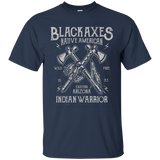 Blackaxes Indian Warrior Native American T-shirt - ProudThunderbird