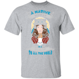 Native Woman T-Shirt - Powwow Store