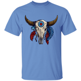 American Indian Steer Skull T-Shirt - Powwow Store