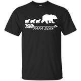 Four Papa Bear Native American T-shirt Design - ProudThunderbird