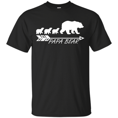 Four Papa Bear Native American T-shirt Design - ProudThunderbird