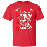 My DNA Is Definitely Native American T-shirt - Powwow Store