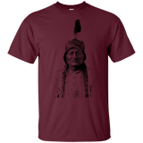 Chief Portrait Native American People T-shirt - ProudThunderbird