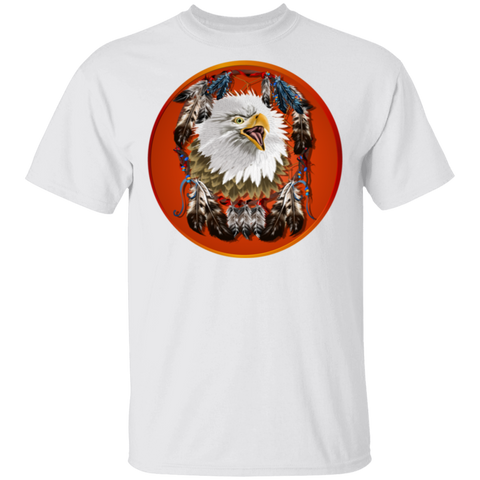 Eagle Dreamcatcher Framed Native American T-Shirt - Powwow Store