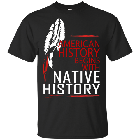 Native History Native American Design T-shirt - Powwow Store