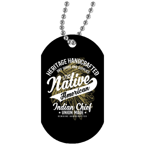 Native American 11 Dog Tag - Powwow Store