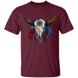 American Indian Steer Skull T-Shirt - Powwow Store