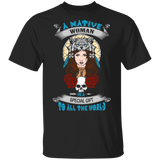 Native Woman T-Shirt - Powwow Store