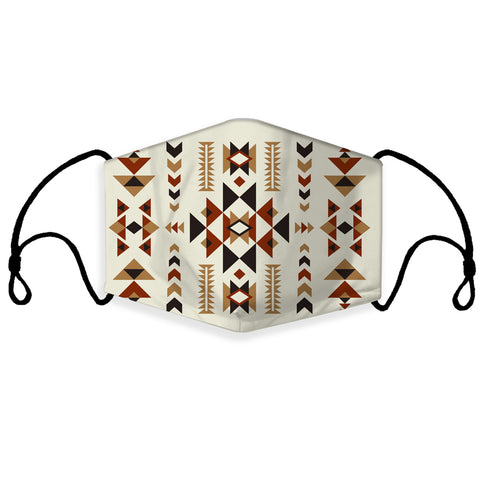 GB-NAT00514 Ethnic Pattern Design 3D Mask (with 1 filter)
