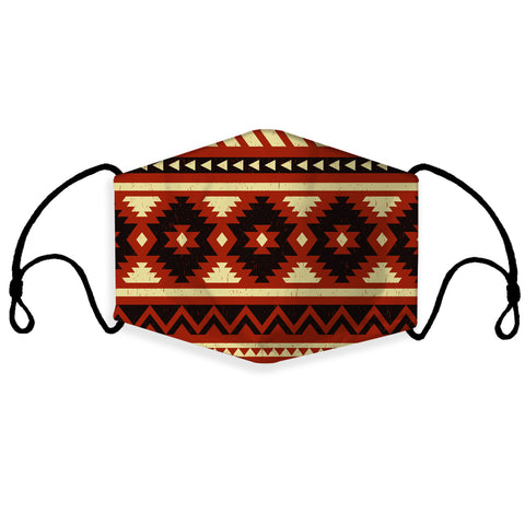 GB-NAT00521 Seamless Ethnic Pattern Design 3D Mask (with 1 filter)