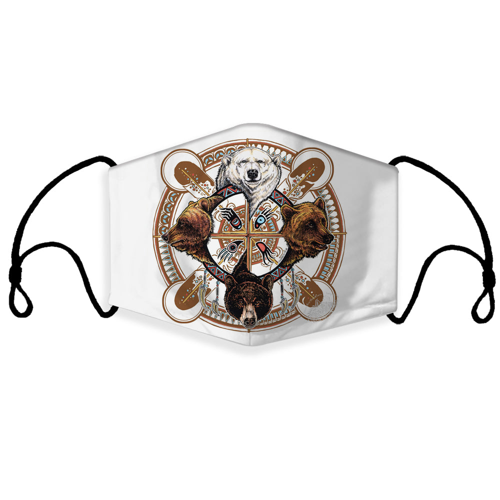 GB-NAT00535 4 Bears 3D Mask (with 1 filter)