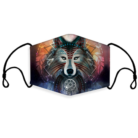 GB-NAT00314 Wolf Moon Galaxy 3D Mask (with 1 filter)