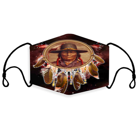 GB-NAT00353 Chief Dream Catcher Red Galaxy 3D Mask (with 1 filter)