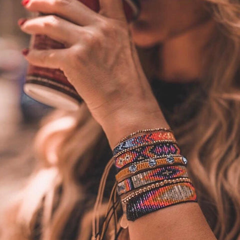 Powwow Store go2boho miyuki bracelet women bead bracelets femme mexican winter jewelry 2020 jewellery friends gift pulseras charm bracelets