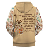 May The Star Native American All Over Hoodie