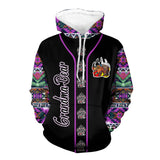 Powwow StoreHD00070 Native American Pride  3D Hoodie