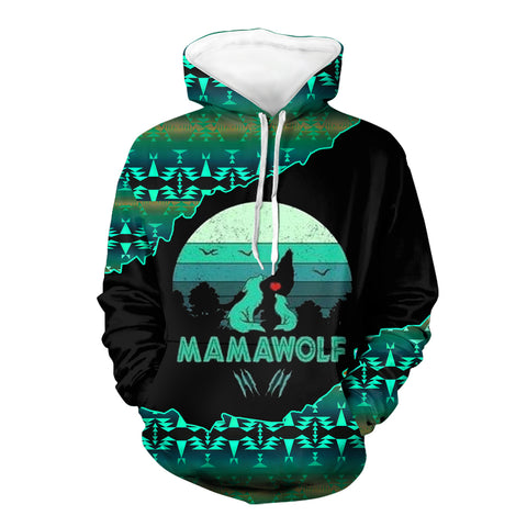 Powwow StoreHD00074 Native American Pride  3D Hoodie