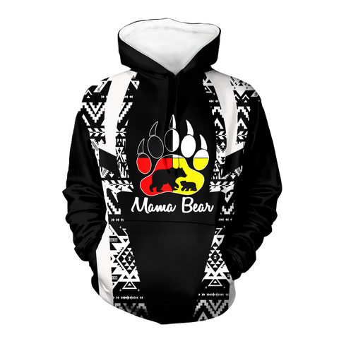 Powwow StoreHD000455 Pattern Native Pride 3D Hoodie New