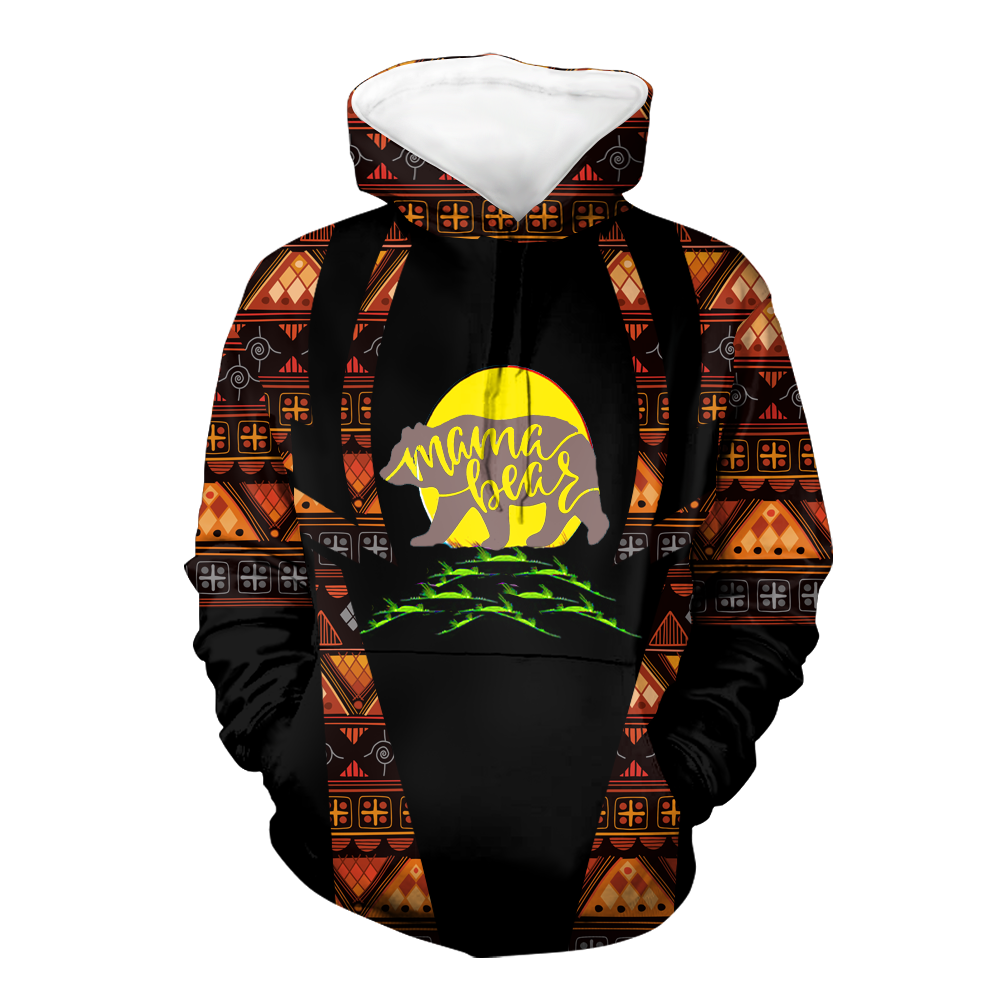 Powwow StoreHD000470 Pattern Native Pride 3D Hoodie