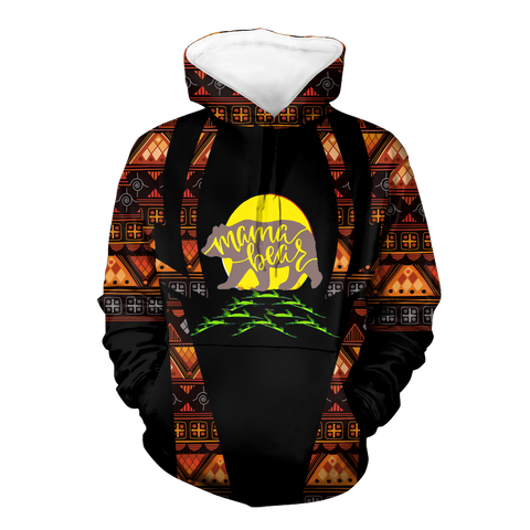 Powwow StoreHD000470 Pattern Native Pride 3D Hoodie