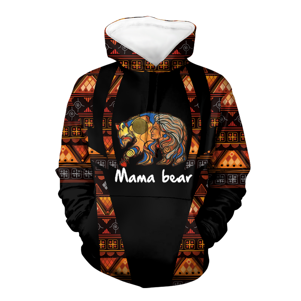 Powwow StoreHD000467 Pattern Native Pride 3D Hoodie