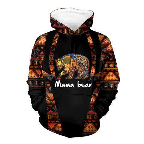 Powwow StoreHD000467 Pattern Native Pride 3D Hoodie