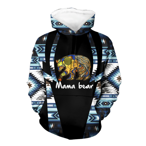 Powwow StoreHD000466 Pattern Native Pride 3D Hoodie