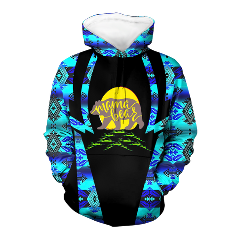 Powwow StoreHD000461 Pattern Native Pride 3D Hoodie new