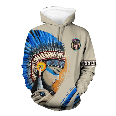 HD000523 Pattern Native Pride 3D Hoodie