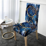 Dreamcatcher Blue Native American Chair Covers - ProudThunderbird