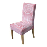 Dreamcatcher Blue Purple Pink Native American Chair Covers - ProudThunderbird