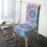 Dreamcatcher Mandala Pink Blue Native Ameican Chair Covers