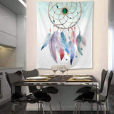 Feather Dreamcatcher Wall Hanging Tapestry - ProudThunderbird