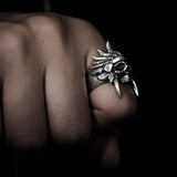Native American Tribal Chief Skull Rings Jewelry