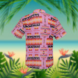 GB-NAT00124 Purple Tribal Native American Hawaiian Shirt 3D