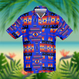 GB-NAT00046-06 Black Native Tribes Pattern Native American Hawaiian Shirt 3D