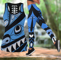 Powwow Store symbol native american tank top and legging set 5